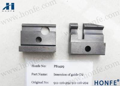 China Negotiable Price Silver Guide Block Insert D2 Sulzer Loom Spare Parts for sale