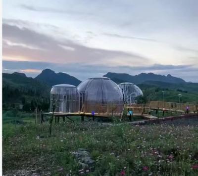 Chine Tente de rendement optimum isolée de bulle d'igloo de dôme de tente en verre de bulle à vendre