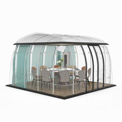 中国 外の裏庭の泡テントの現代的な設計ポリカーボネートのドームのテント 販売のため