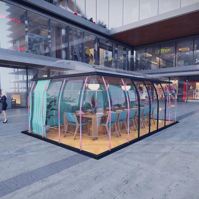 China Tienda portátil larga permanente libre de la burbuja de la tienda de la casa de la bóveda de 360 grados en venta