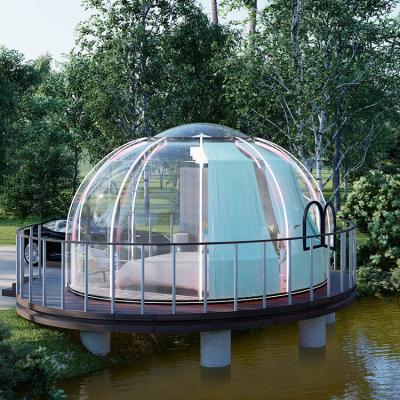China Custom Fashionable Bubble Tent Hotel 5m Transparent Clear Bubble House for sale