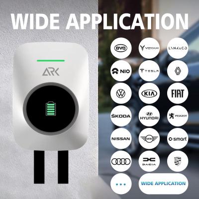 Chine 7KW Electric Home Car Charger Wallbox 32A Wifi APP EV Charging Station à vendre