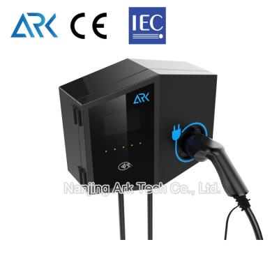 China 7KW Single Gun 230V IEC 62196 Commercial EV Charger for sale