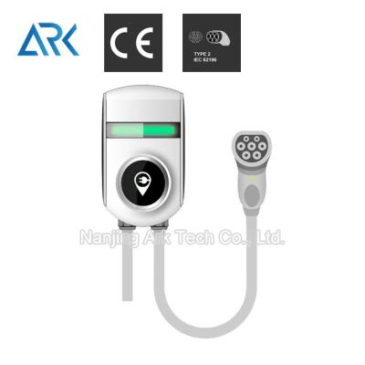 China IEC 62196 Single Phase Type 2 Connector Home EV Charger for sale