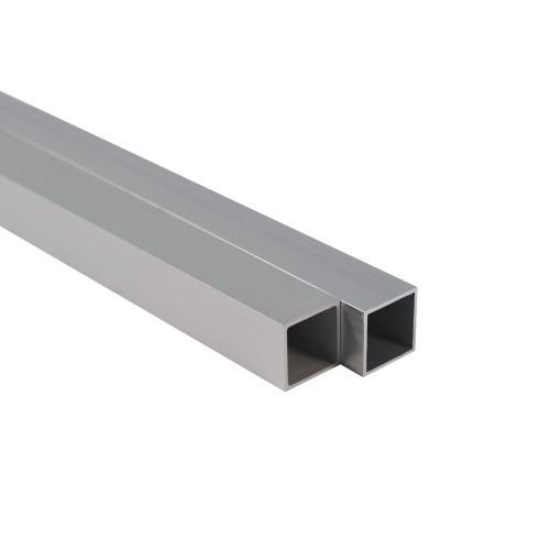 Quality Rectangle Aluminum Tube Pipe Extrusion 6063 T3 - T8 Temper for sale