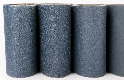 China Anti-Static Zirconia Alumina Sanding Belts Of Close Coated ， Grit P100 for sale