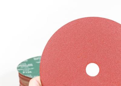 China 5 Inch Sanding Discs 100mm Aluminum Oxide Resin Fiber Sanding Discs For Angle Grinder Start for sale