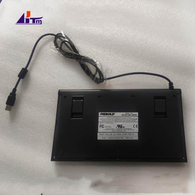 ATM Spare Parts Diebold Opteva USB Maintenance Keyboard 49-221669-000A