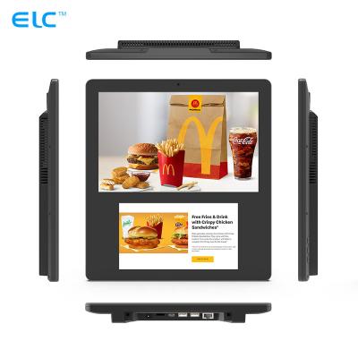 China Wall Mount 10.1 Inch Dual Screen Digital Signage LCD Capacitive WiFi Android 11 for sale