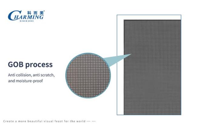 GOB technology protected LED display surface