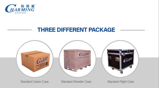 LED display packaging options