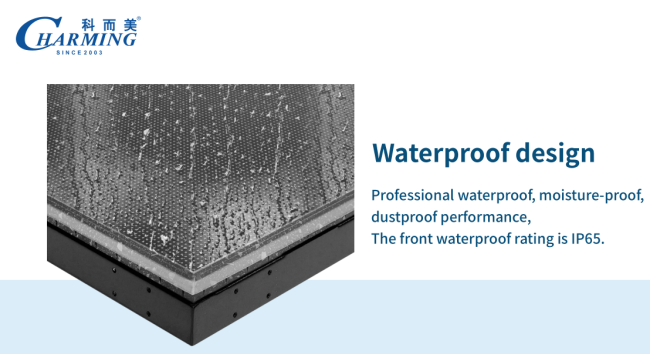 High Load-Bearing Waterproof Tempered Glass & Anti-Slip Surface LED Video ï¬oor tiles GOB IP65 2