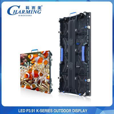 China P3.91 K Series LED Outdoor Screen Ultra Wide Viewing Angle Lamp Beads Design LED Display for sale