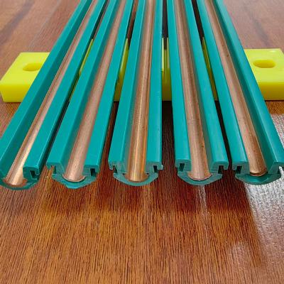 China Single Phase Crane Conductor Bar Sliding Conductor Wire Line for sale