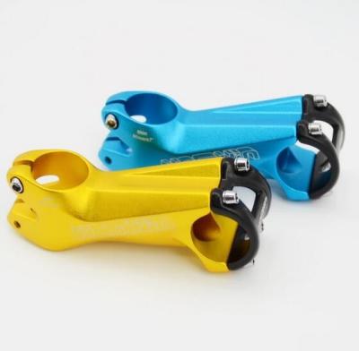 China Bicycle Alloy Stem Customized Logo OEM for XC bike +-17 degree 80/90/100mm length Diameter 31.8mm for sale