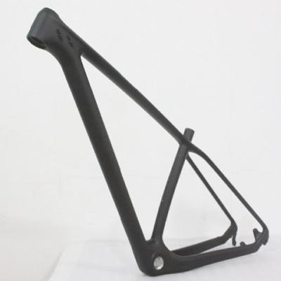 China 29er Carbon Mountain Bike Frame of T800 Carbon Fiber 12 mm Thru-axle BB30 Tapered Headtube for sale