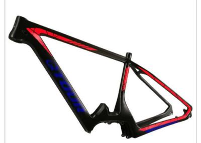China 27.5er Carbon Fiber Ebike MTB Frame Fits with Bafang Mid-Drive System for sale