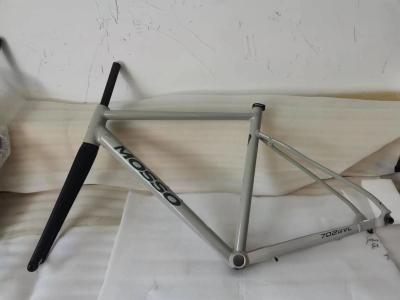 China Wide Tire Stock Gravel Bike Frame 700x45c Lightweight Beach Bicycle for sale