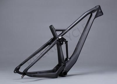China 27.5er Boost/ 29er XC Full Suspension Carbon Bike Frame 148x12 Dual Shock Option for sale
