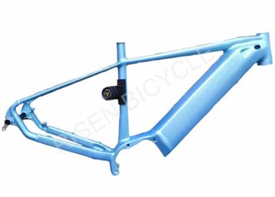 China OEM 27.5er Aluminum Electric Bike Frame Shimano Steps E8000 E-Mtb Hardtail Ebike à venda