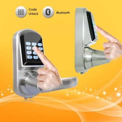 中国 PINはパスワード ドア ロックの指紋の同一証明の容易な設定をコードします 販売のため