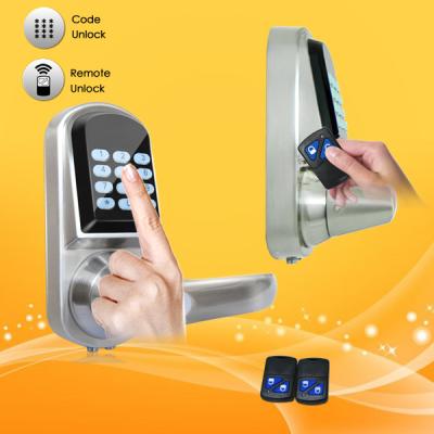 China Cerradura de puerta elegante de Digitaces de la alta sensibilidad, cerraduras de puerta electrónicas remotas para los hogares en venta