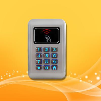 China Password Rfid Proximity Card Reader 125khz Beep Speaker With EM Lock for sale