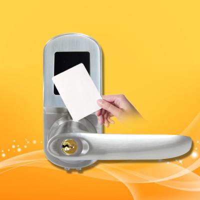China RFID Card Door Lock Contactless auto locking mode for sale