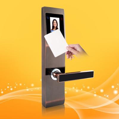 China Safety Finger Touch Keypad RFID Card Door With Palm And Face Recognition for sale