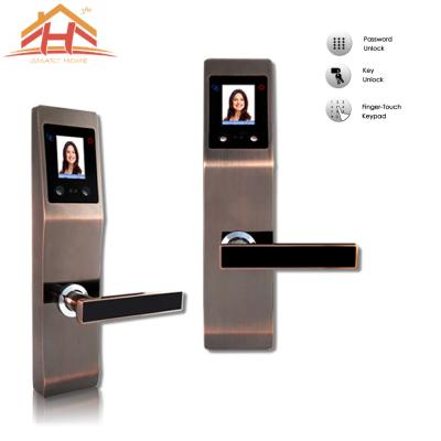 China High Security Face and Password Door Lock With Touch Screen for sale