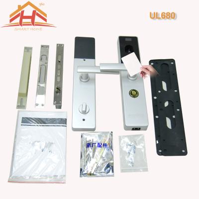 China High Durability RFID Card Sensor Door Lock with Finger Touch Keypad for sale