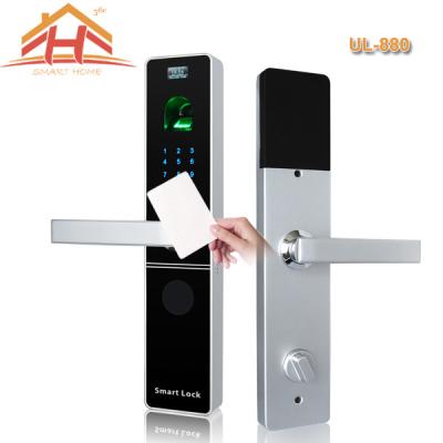 China Contactless RFID Card Door Lock with Long Power Lifetime for sale
