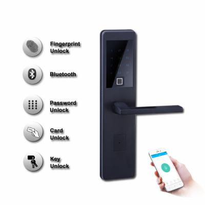 China Office Hotel Bluetooth Smart Door Lock , Smartphone Controlled Door Lock for sale