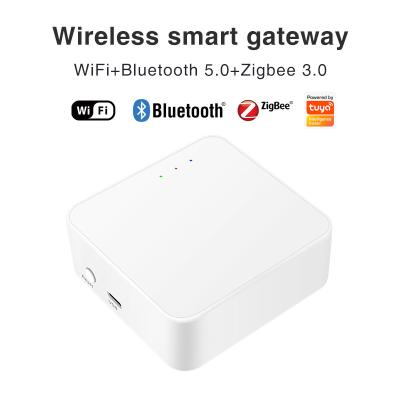Chine Sécurité sans fil futée en gros Alexa Zigbee Control GR-GW500TZ d'automation de Smart Home d'iot de hub de Tuya de passage de Wifi Zigbee à vendre