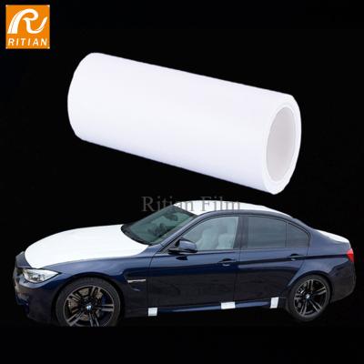 China Heat Resist Car Cover Painting Pre Taped PE Auto Protective Film For Transportation à venda