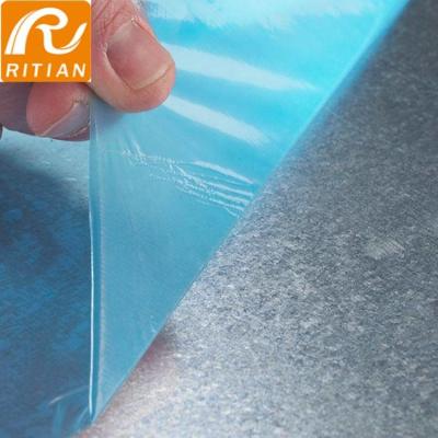 China Transparent Color PE Protective Film For Metal, Plastic Profiles, Wood Etc for sale