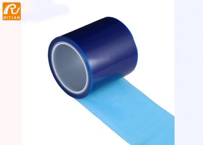China Blue Plexiglass Protective Film , Acrylic Protective Film Easy Peel Off for sale