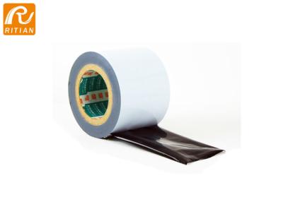 China 80 Micron Aluminium Protective Film Medium Tack UV Resistant Rubber Adhesive for sale