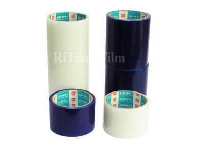 China PE Material UV Resistant Plastic Film , Surface Protection Film Roll Good Stickiness for sale