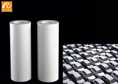 China White Color Polyethylene Protective Film Solvent Based Acrylic Glue Anti UV 6-12 Months for sale