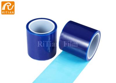 China Transparent Blue Colors PE Protective Film Plastic Tape Refrigerator Protection for sale