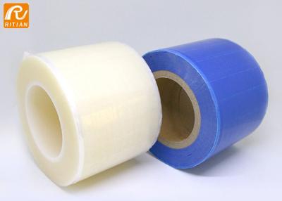 China Película dental azul de la barrera del claro 50mic PE del OEM para los equipos médicos en venta
