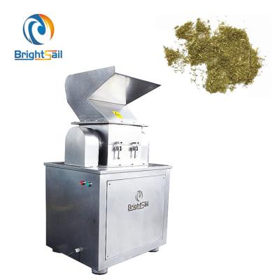 China Dry Tea Leaf Flakes Herbal Crusher Machine Lemon Grass Pieces Grinder With CE for sale