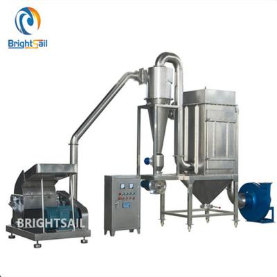 China Dry Kava Root Herbal Powder Grinding Equipment Cassava Ginger Pulverizer With CE for sale