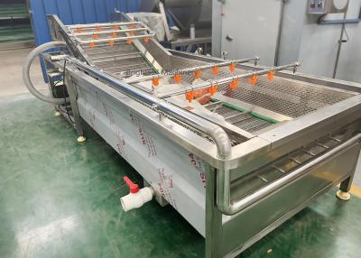China Lavadora industrial 1750 de la burbuja de aire de la legumbre de fruta de la capacidad SUS304 en venta