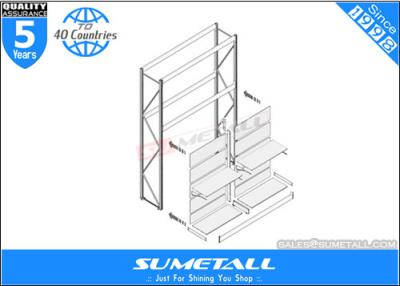 China Integrated System Commercial Shop Display Shelf With Storage Racking for sale