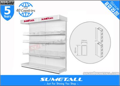 China Customized Store Display Racks / Retail Display Shelves With Lighting Box For Advertising for sale