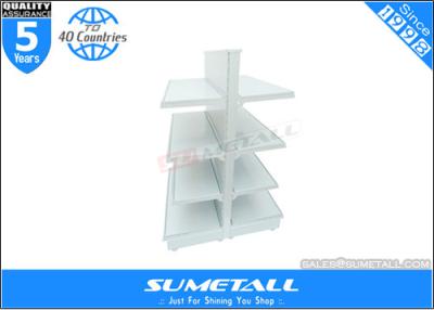 China Popular Removable Gondola Store Shelving L1330mm Double Side Customized Color for sale