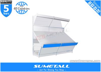 China Convenience Store Metal Supermarket Shop Display Shelf For Vegetable Fruits Showing for sale