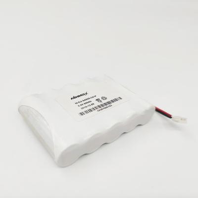 China High Temperature Ni-Cd Battery Pack 6V 600mAh Charge & Discharge Temperature -20℃~+70℃ for sale